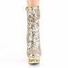 Pleaser - BLONDIER1009 Bottes de plateforme, Pole dance chaussures - Chaussures de pole dance - Couleur or Product image